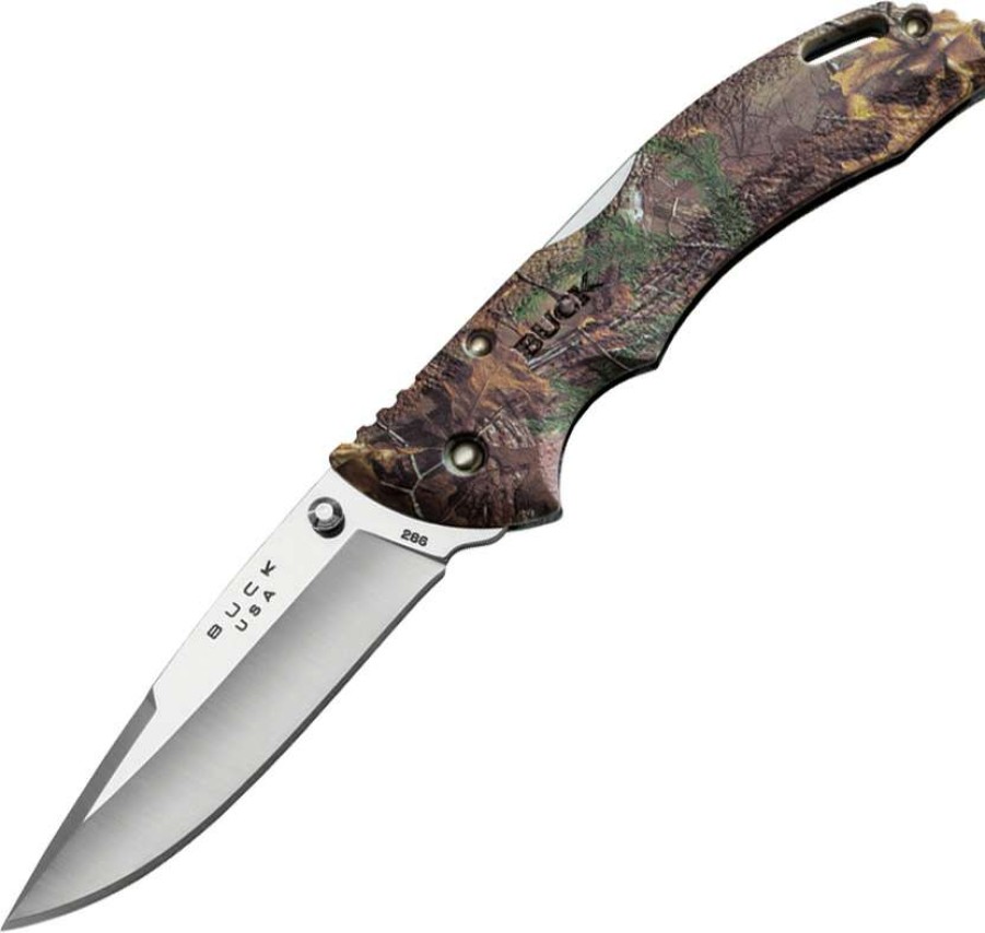 Knives * | Top Sellers Bu286Cms18 Buck Bantam Bhw Lockback Pocket Knife Realtree Xtra Camo