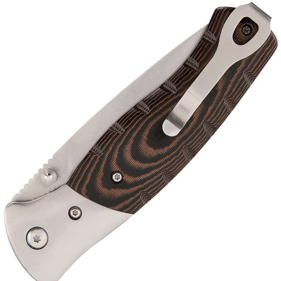 Knives * | Excellent Bu835Brs Buck Small Selkirk Linerlock Pocket Knife