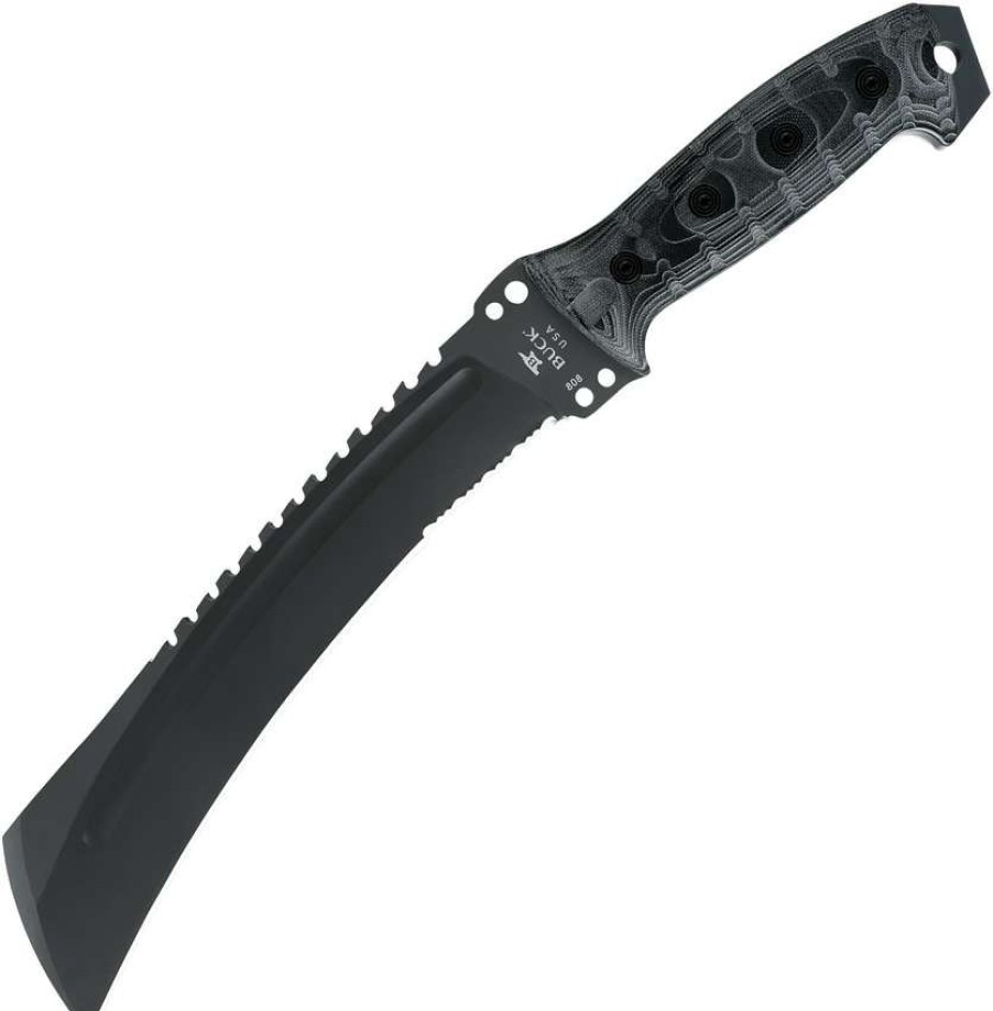 Knives * | Fire Sale Bu808Bkx Buck Talon Machete Black