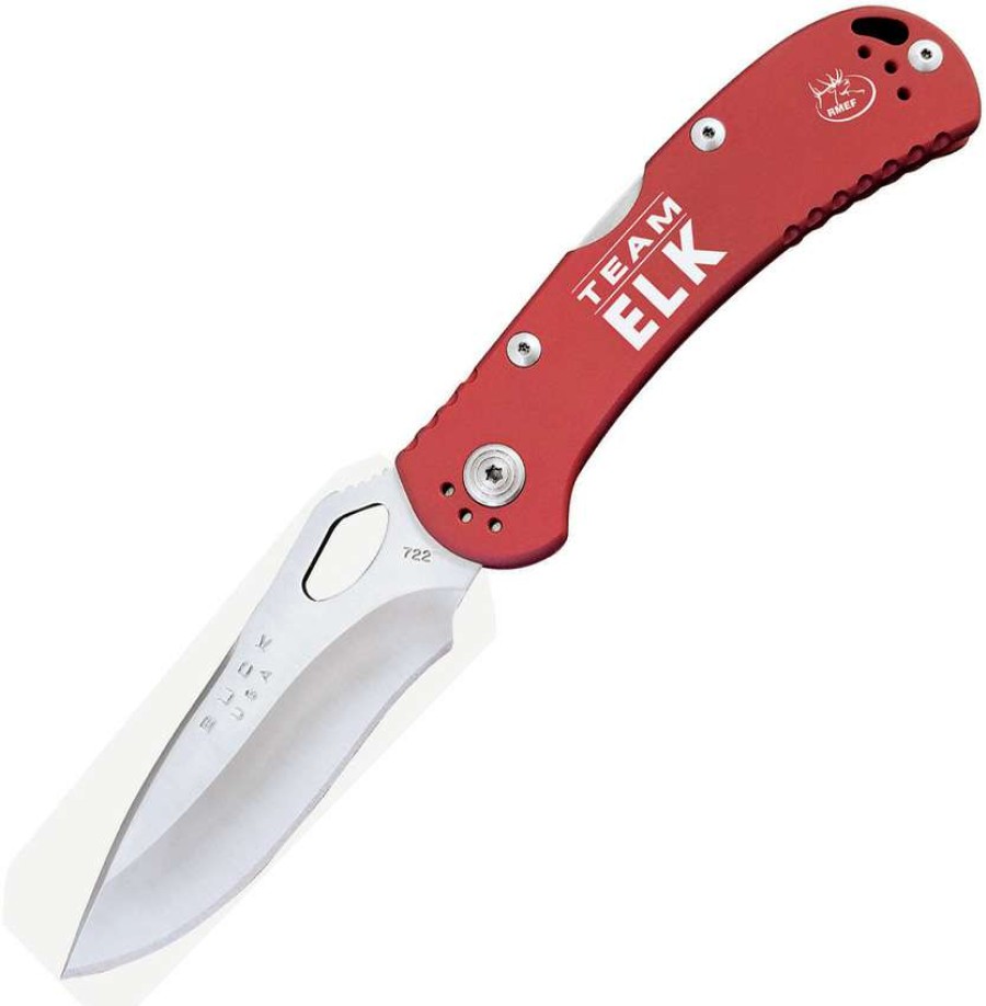 Knives * | Special Offers Bu722Rdsrmef Buck Spitfire Rmef Lockback Pocket Knife