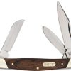 Knives * | Shop Bu371 Buck Stockman Pocket Knife Wood Handles