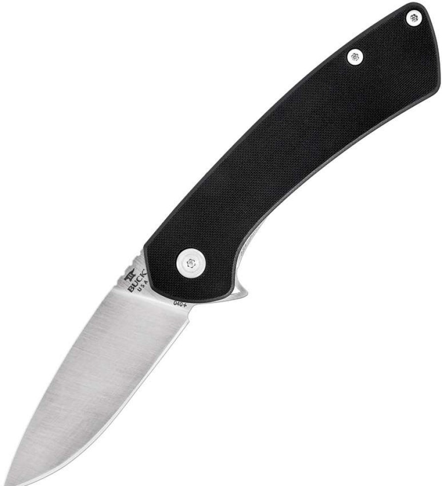 Knives * | Best Sale Bu040Bks Buck Onset Framelock Pocket Knife