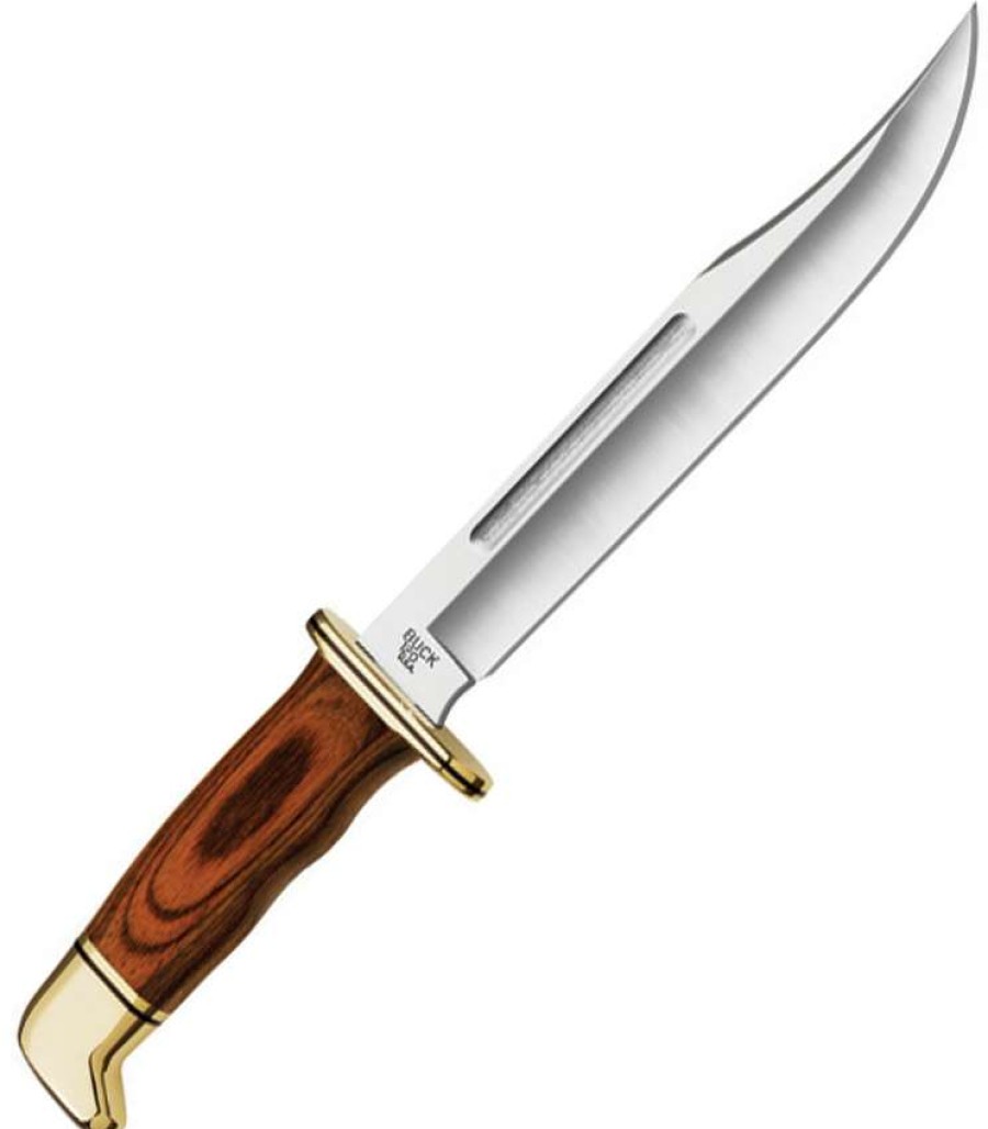 Knives * | Attractive Bu120Brs Buck General Knife Cocobolo Dymondwood