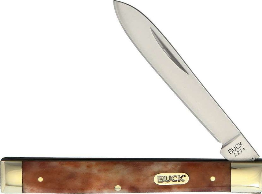 Knives * | Best Sale Bu12618 Buck Doctors Knife Brown Bone