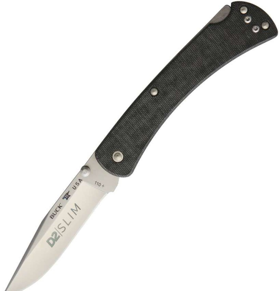 Knives * | Top Sellers Bu12493 Buck 110 Slim Pro Lockback Pocket Knife D2