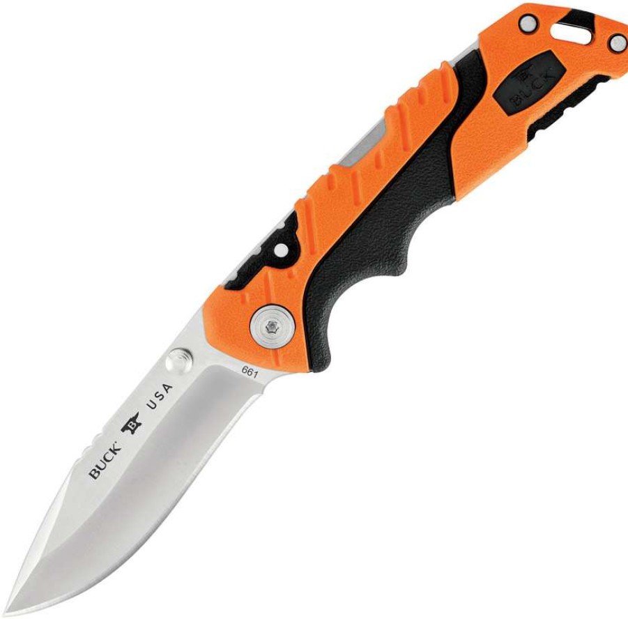 Knives * | Fire Sale Bu661Ors Buck Pursuit Pro Lockback Pocket Knife Drop Point