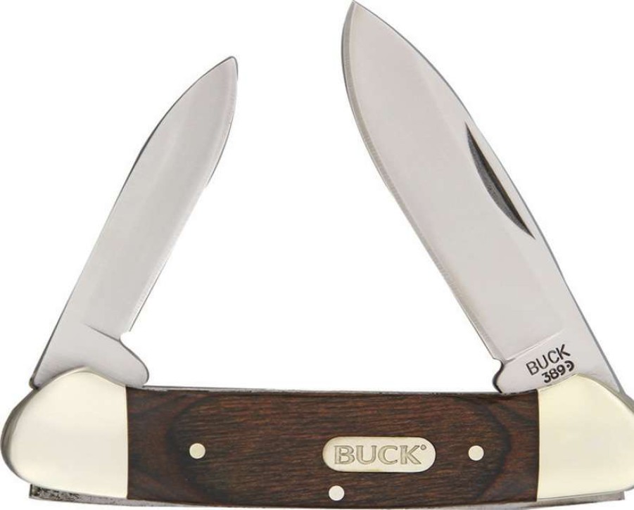 Knives * | Excellent Bu389Brs Buck 300 Series Canoe Pocket Knife