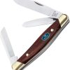 Knives * | New Arrivals Bu303Rws Buck Cadet Pocket Knife Rosewood