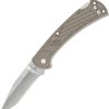 Knives * | Special Offers Bu112Brs2 Buck 112 Slim Select Lockback Pocket Knife Tan