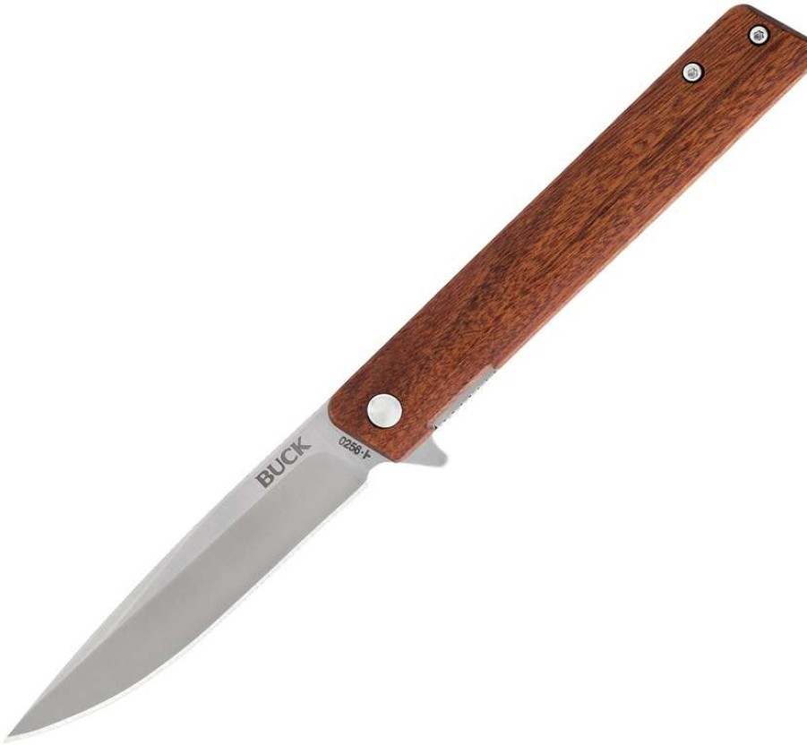 Knives * | Latest Bu256Brs Buck Decatur Linerlock Pocket Knife