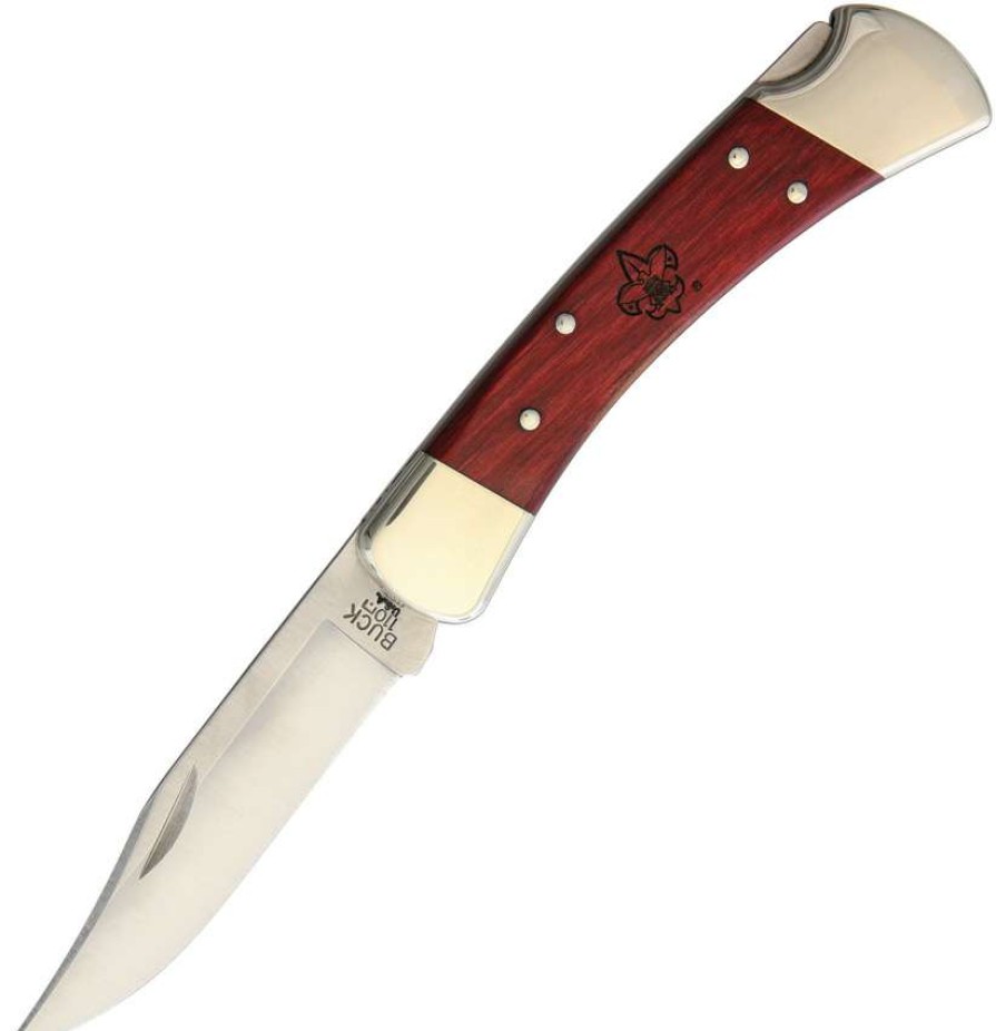 Knives * | Best Sellers Bu110Cwsbsa Buck Boy Scout Model 110 Lockback Pocket Knife