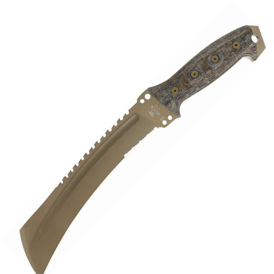 Knives * | New Bu808Brx2 Buck Talon Machete Tan