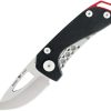 Knives * | Special Offers Bu417Bks Buck Budgie Framelock Pocket Knife Black