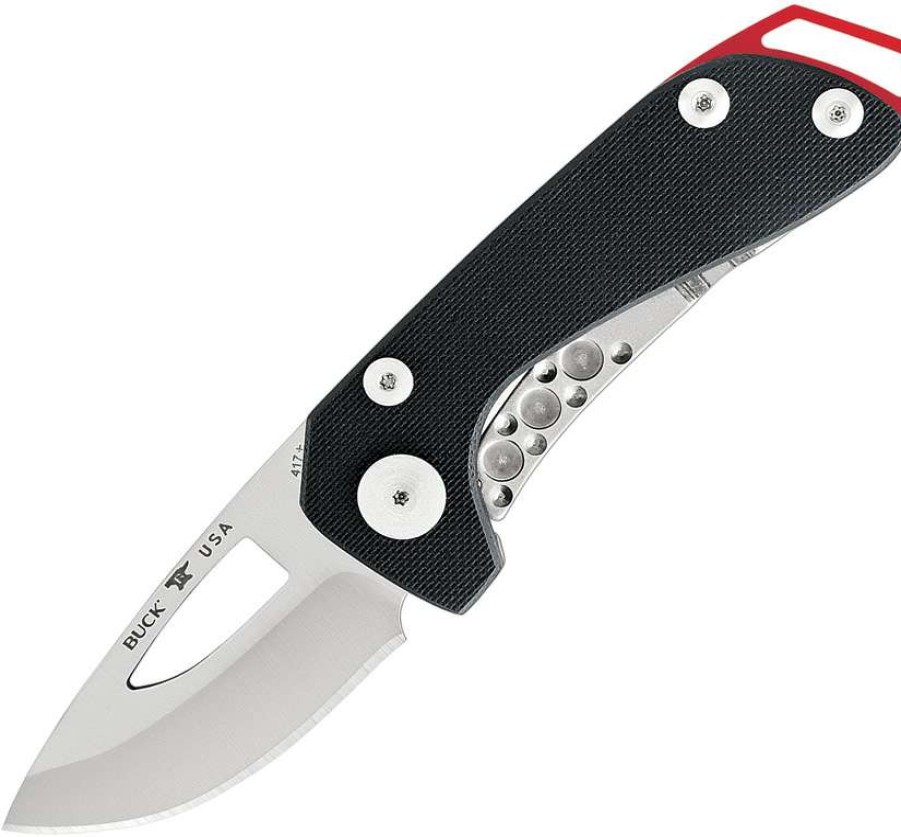 Knives * | Special Offers Bu417Bks Buck Budgie Framelock Pocket Knife Black