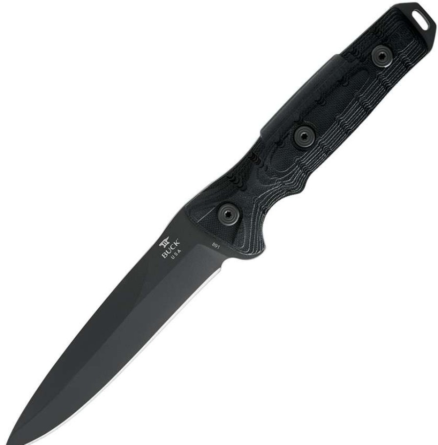 Knives * | Hot Sell Bu891Bks Buck Gck Spear Point Knife Black