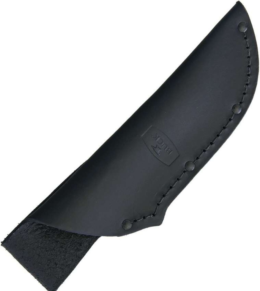 Knife Care * | New Arrivals Bu113S Buck Model 113 Ranger Skinner Knife Belt Sheath Black Leather