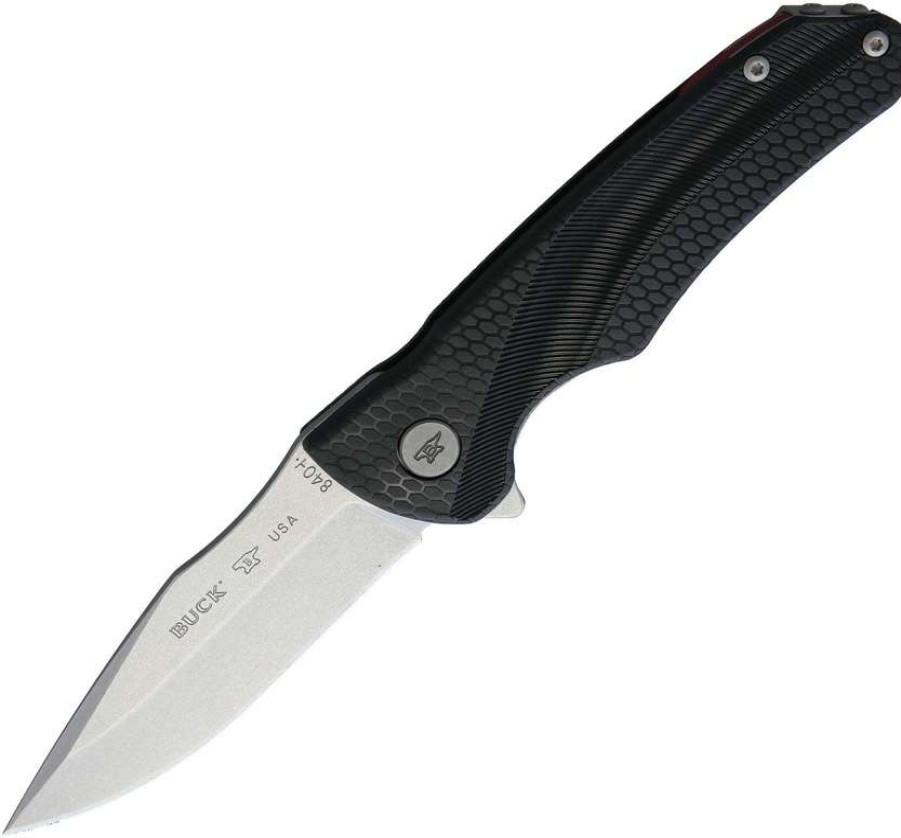 Knives * | New Bu840Bks1 Buck Sprint Select Linerlock Pocket Knife Black