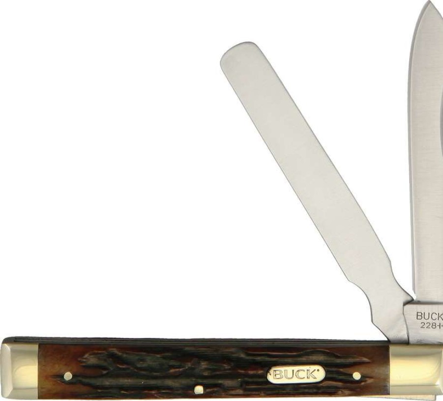 Knives * | Top Sellers Bu12620 Buck Doctors Knife Imitation Stag